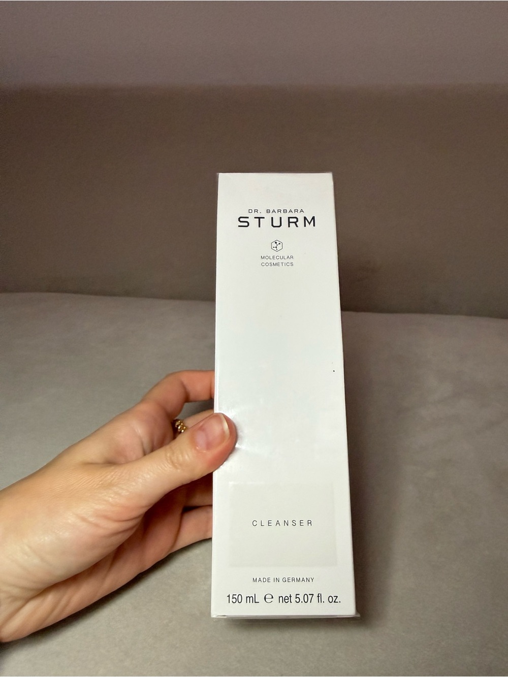 Dr. Barbara Sturm White Cleanser – Minimalist White Skincare Packaging